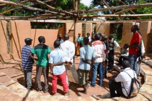 A Preview of our Earth-bag, Rammed-earth Classroom under Construction!