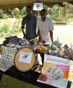 Kusala and Emmanuel at World Environment Week